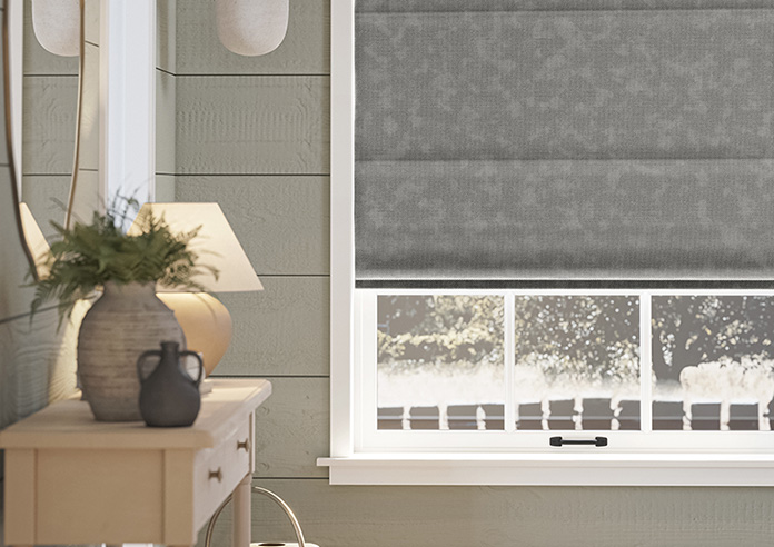 Oleander, Silver - Roman Blind - Image 5